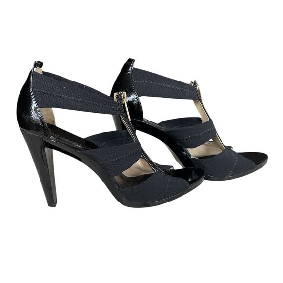 MICHAEL Michael Kors Berkley T-Strap 4" Heel, Size 9 - Picture 3 of 11